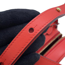 将图像加载到图库查看器中,FENDI Orlock camera bag Red8BS058 Leather suede Size Small