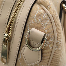 Load image into Gallery viewer, GUCCI Ophidia 2way Handbag Beige772061 GG Canvas Leather Size Medium