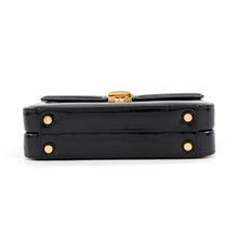 将图像加载到图库查看器中,GUCCI Sylvie 1969 Top Handle Bag Black589479 Enamel