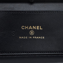 将图像加载到图库查看器中,CHANEL Boy Chanel Mini Matelasse Chain Shoulder Bag Black Lambskin