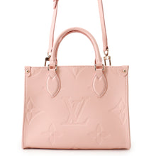 将图像加载到图库查看器中,LOUIS VUITTON Onthego Pink opalM47135 Monogram Empreinte Leather Size PM