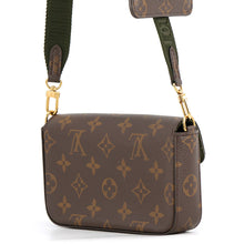 将图像加载到图库查看器中,LOUIS VUITTON Multiie Pochette GreenM80091 Monogram
