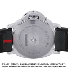 将图像加载到图库查看器中,PANERAI Luminor Tre Giorni Luna Rossa Stainless Steel CowchuckPAM01653