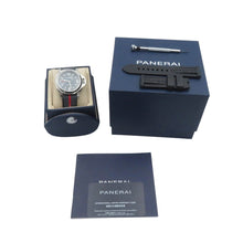 将图像加载到图库查看器中,PANERAI Luminor Tre Giorni Luna Rossa Stainless Steel CowchuckPAM01653