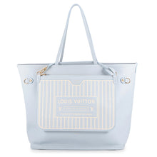 Load image into Gallery viewer, LOUIS VUITTON Neverfull・Inside Out Blue OrumpN40946 Damier Azur CowhideLeather Size MM
