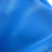 将图像加载到图库查看器中,Ferragamo Vara Ribbon Drawstring Bag Chain Shoulder Blue21H491 Leather