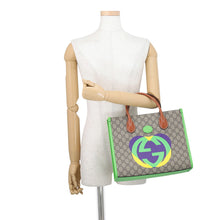 Load image into Gallery viewer, GUCCI GG Supreme 2WAYBag Beige/Ebony/Multicolor680956 PVC Leather