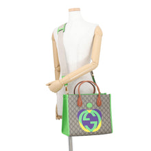 Load image into Gallery viewer, GUCCI GG Supreme 2WAYBag Beige/Ebony/Multicolor680956 PVC Leather