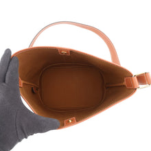 将图像加载到图库查看器中,CELINE Triomphe Canvas Small Bucket Tan191442CAS.04LU PVC Leather Size Small