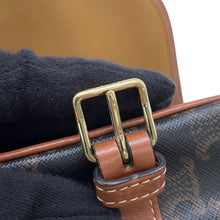 Load image into Gallery viewer, CELINE Medium Folco Triomphe Shoulder Tan191502BZJ04LU PVC Leather