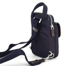 Load image into Gallery viewer, PRADA Re-Nylon Phone Case Shoulder Navy/Brown2ZH194_384_F0C1B Nylon suede leather