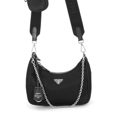 将图像加载到图库查看器中,PRADA Re-Edition 2005 Shoulder Black1BH204 Nylon