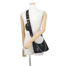 将图像加载到图库查看器中,PRADA Re-Edition 2005 Shoulder Black1BH204 Nylon