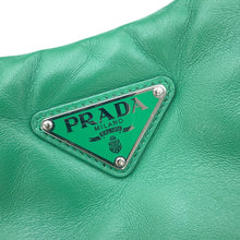 Load image into Gallery viewer, PRADA Soft Padded 2-Way Bag Green1BA384_2DYI_F0458 Nappa Leather Size Mini