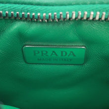Load image into Gallery viewer, PRADA Soft Padded 2-Way Bag Green1BA384_2DYI_F0458 Nappa Leather Size Mini