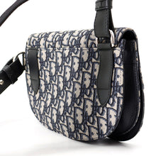 Load image into Gallery viewer, Dior Oblique Jacquard Saddle Pouch Beige/Black1ADPO095YKY_H28E Canvas Leather