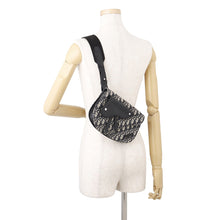 Load image into Gallery viewer, Dior Oblique Jacquard Saddle Pouch Beige/Black1ADPO095YKY_H28E Canvas Leather