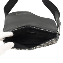 Load image into Gallery viewer, Dior Oblique Jacquard Saddle Pouch Beige/Black1ADPO095YKY_H28E Canvas Leather