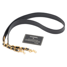 将图像加载到图库查看器中,CHANEL CC Logo 2WAY Vanity Case BlackA01999 caviar