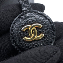 将图像加载到图库查看器中,CHANEL CC Logo Vertical Vanity BlackA01998 Caviar Leather