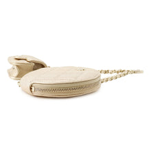 将图像加载到图库查看器中,CHANEL 2024 Year Gift: Matelasse AirPods Case Gold Lambskin