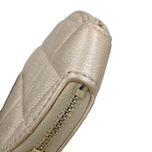 将图像加载到图库查看器中,CHANEL 2024 Year Gift: Matelasse AirPods Case Gold Lambskin
