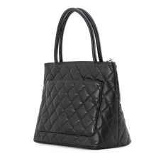 将图像加载到图库查看器中,CHANEL Medallion Tote BlackA01804 Caviar Leather