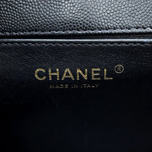 将图像加载到图库查看器中,CHANEL Boy Chanel 25 Chain Shoulder Bag BlackA67086 Caviar Leather