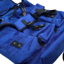 将图像加载到图库查看器中,GUCCI Off the Grid Backpack Blue/Black626160 GGNylon Canvas
