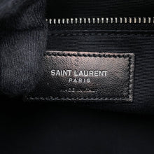 将图像加载到图库查看器中,SAINT LAURENT PARIS Matelassé Loulou Bowling Bag Black574102 Leather Size Small