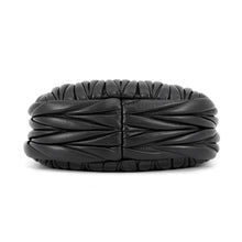 将图像加载到图库查看器中,MIUMIU Wonder Matelasse Hobo Bag Black5BP078_AN88_F0002_V_OOO Leather Size Mini