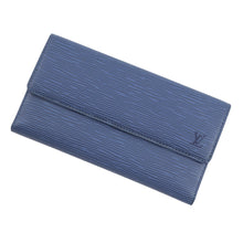 Load image into Gallery viewer, LOUIS VUITTON Porte Tresor International Toledo BlueM6338G Epi Leather