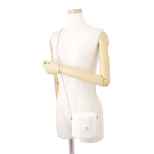 Load image into Gallery viewer, CHANEL Matelasse Small Vanity Chain Shoulder Bag WhiteAP1616 Calf Leather