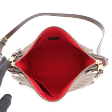 将图像加载到图库查看器中,LOUIS VUITTON Duomo RedN41425 Damier Ebene Canvas