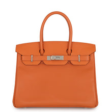 将图像加载到图库查看器中,HERMES Birkin Orange Epsom Size 30