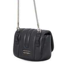 Load image into Gallery viewer, BVLGARI Serpenti Black Leather