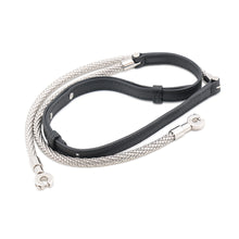 Load image into Gallery viewer, BVLGARI Serpenti Black Leather
