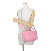 Load image into Gallery viewer, Bottega Veneta INTRECCIATO Cabas 2WayHandbag Pink781670 Lambskin Size Mini
