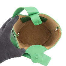 Load image into Gallery viewer, LOEWE Pebble 2-Way Shoulder Bag GreenAANBBBMX06 Leather Size Mini