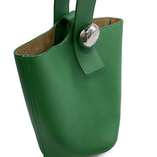 Load image into Gallery viewer, LOEWE Pebble 2-Way Shoulder Bag GreenAANBBBMX06 Leather Size Mini