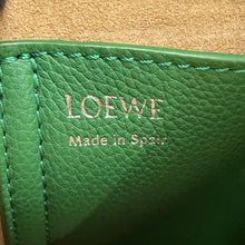 Load image into Gallery viewer, LOEWE Pebble 2-Way Shoulder Bag GreenAANBBBMX06 Leather Size Mini