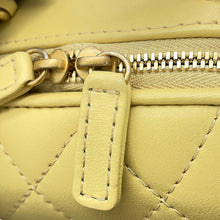 Load image into Gallery viewer, CHANEL Matelasse ChainShoulder Bag YellowAP2699 Leather