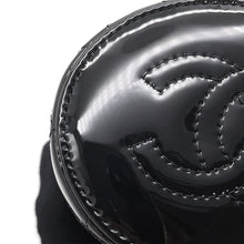 Load image into Gallery viewer, CHANEL Matelasse ChainShoulder vanity case BlackAP2873 Patent Leather