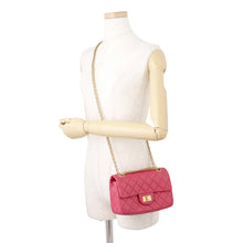 Load image into Gallery viewer, CHANEL Matelasse 2.55 ChainShoulder Bag PinkAS0874 Aged Calf Leather Size Mini