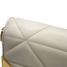 Load image into Gallery viewer, PRADA Quilted Shoulder Bag White1BD333 Leather