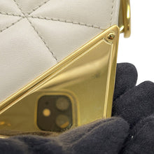 Load image into Gallery viewer, PRADA Quilted Shoulder Bag White1BD333 Leather