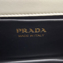 Load image into Gallery viewer, PRADA Quilted Shoulder Bag White1BD333 Leather