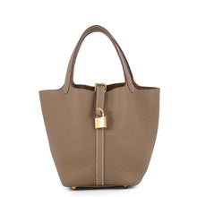将图像加载到图库查看器中,HERMES Picotin Lock Etoupe Taurillon Clemence Size PM