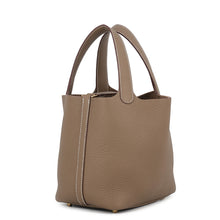 将图像加载到图库查看器中,HERMES Picotin Lock Etoupe Taurillon Clemence Size PM