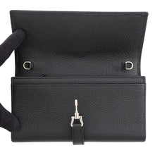 将图像加载到图库查看器中,GUCCI Jackie 1961 Chain Wallet Black652681 AABXM 1000 Leather